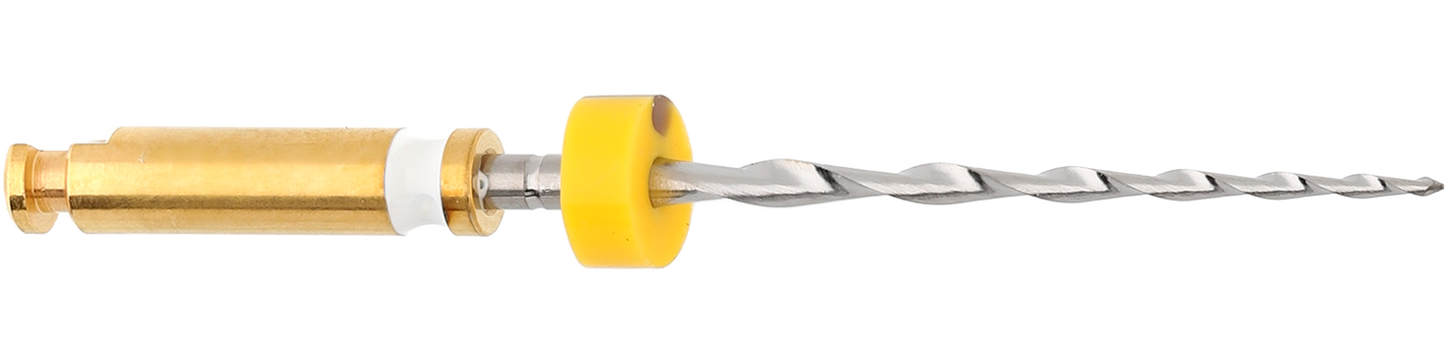 F360 4 percent taper NiTi endodontic file size 025 and 035 sterile packaging