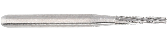 Komet H33L long tapered crosscut fissure bur with shank options 314 and 104