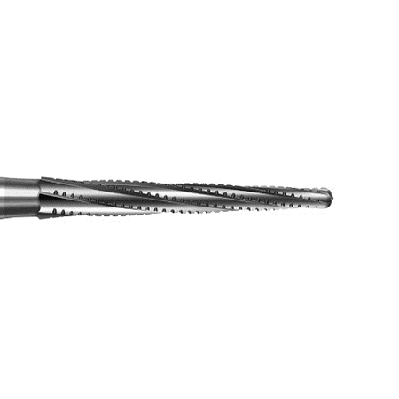 H269Q bone bur with curved cutting edge for precise dental surgery
