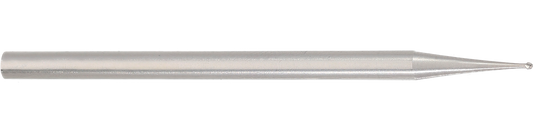 Non-autoclavable ball bur, size 025, for crown, bridge and cavity preparation