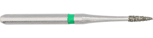 Dental diamond bur 6889 – coarse green grit, FG shank
