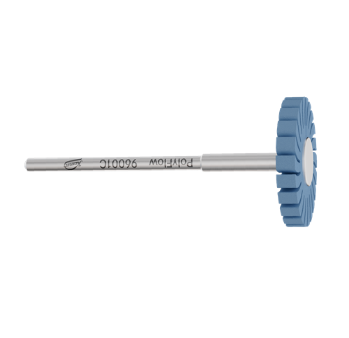 PolyFlow coarse-grit flexible flap-wheel polisher, ref. 96001C.104.210
