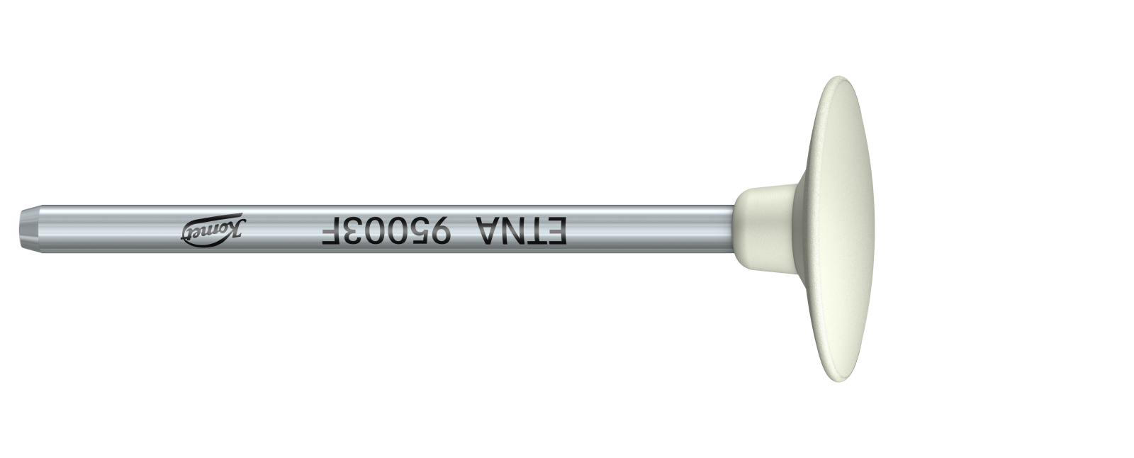 Two-step zirconia polishers for dental finishing