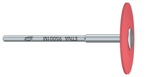 Two-step zirconia polishers for dental finishing