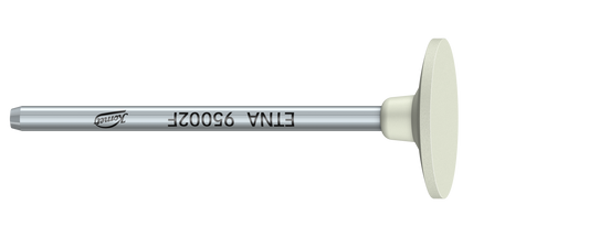 Dental zirconia polishers for smooth surface finish