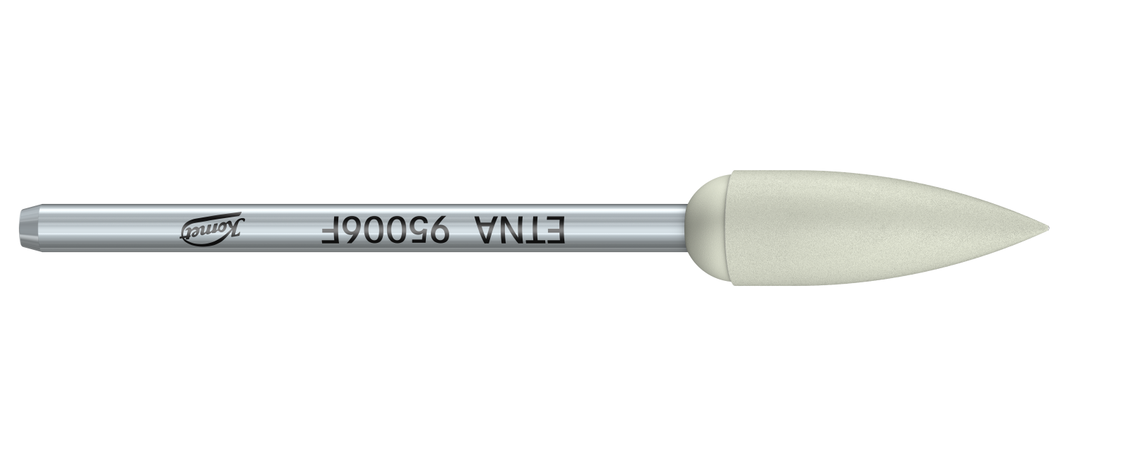 Dental zirconia polishers for smooth surface finish
