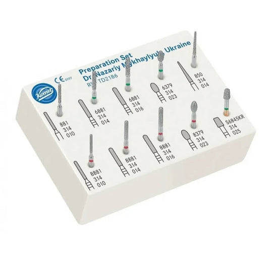 TD2186 - Crown Preparation Kit by Dr Nazariy Mykhaylyuk