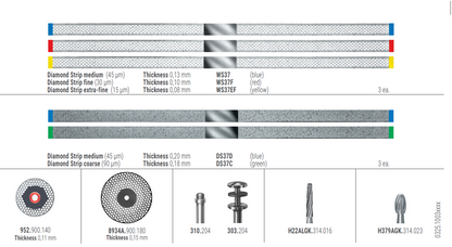 KB0119 - ORTHODONTIC IPR KIT
