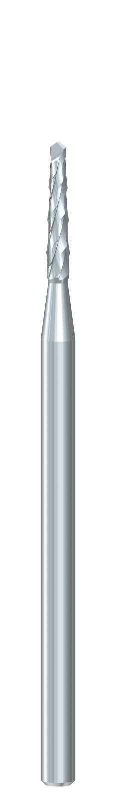 Cross-cut right/right bone bur for surgery